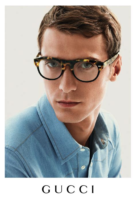 gucci mens glasses clear|Gucci oversized prescription glasses.